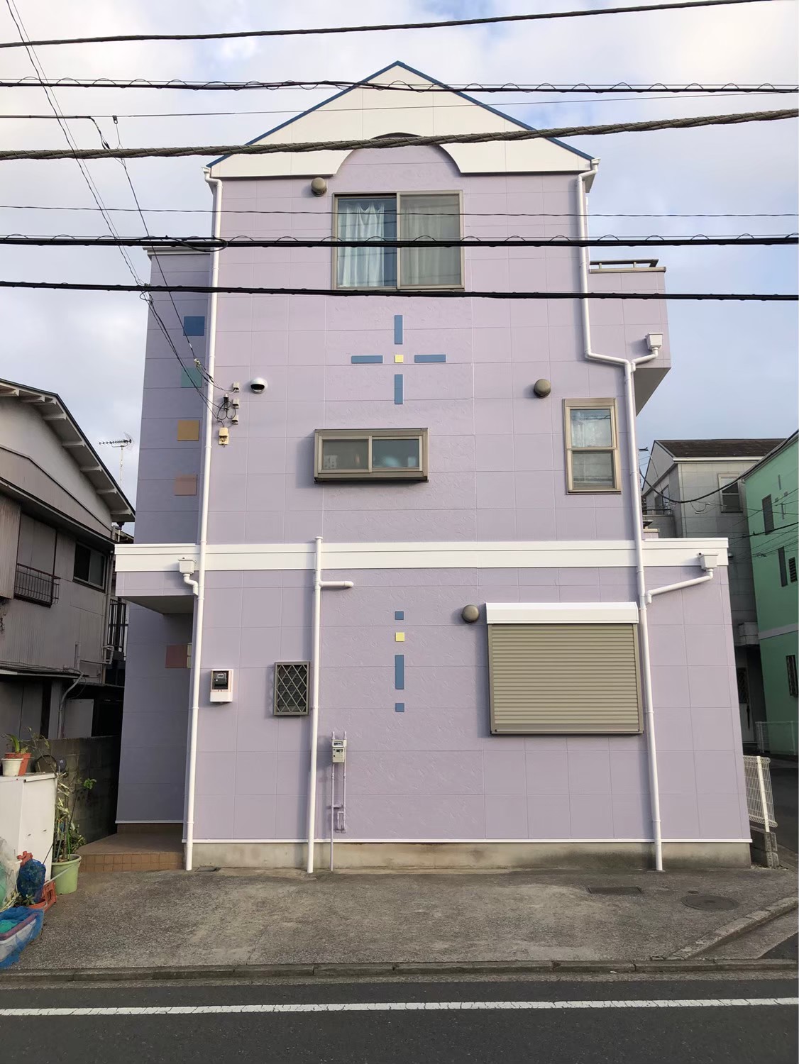 髙山邸磯子区施工後