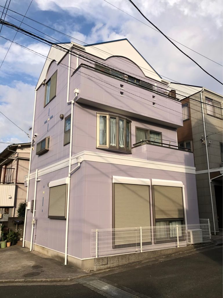 高山邸磯子区施工後