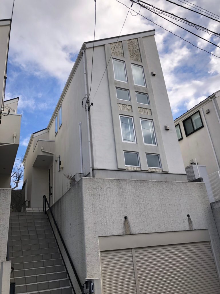 山口邸外壁施工前
