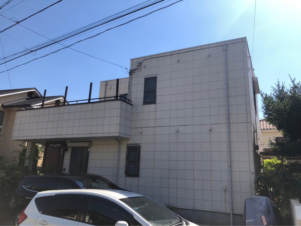M様邸施工前外壁