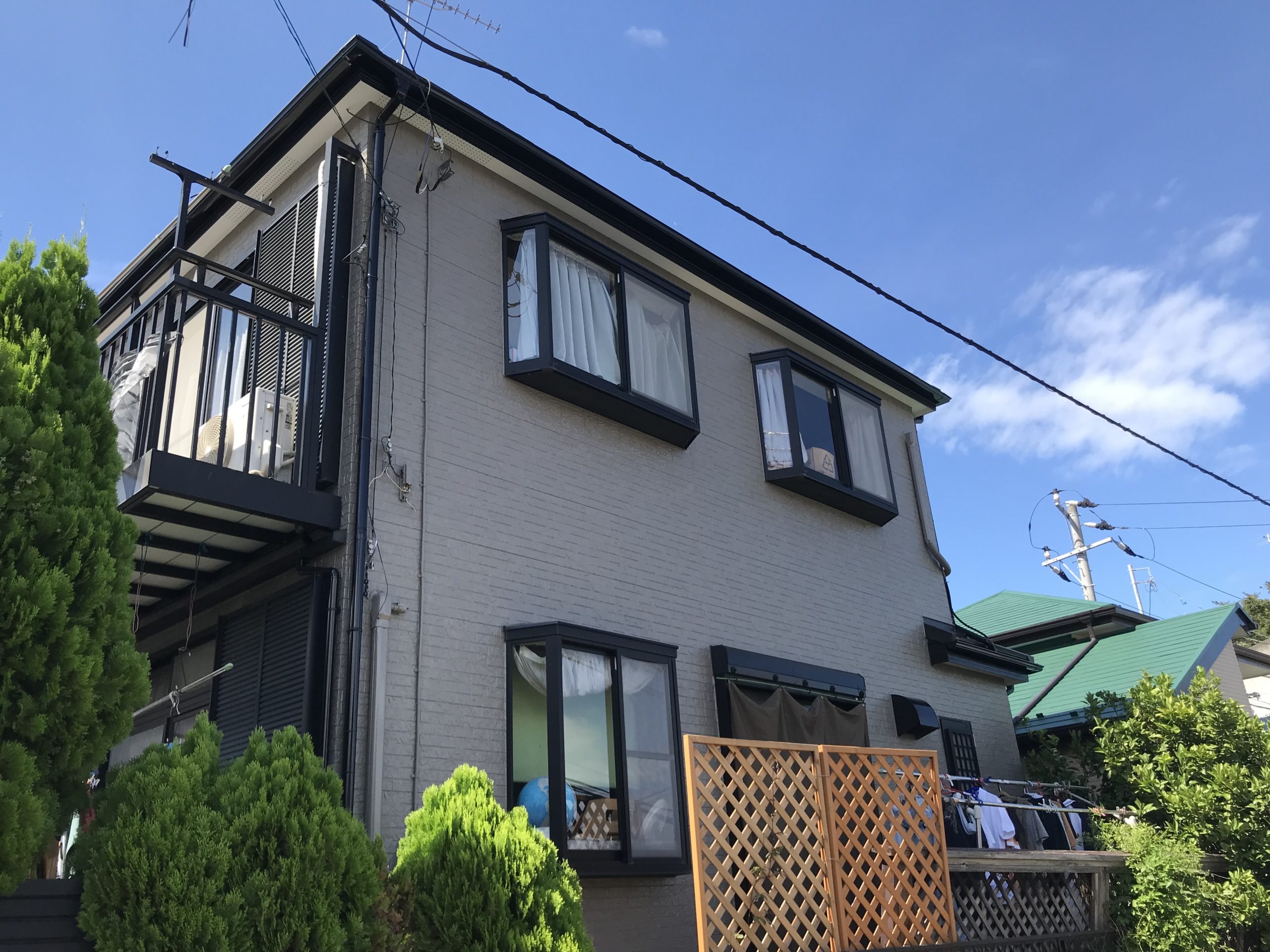 亀谷邸外壁施工後