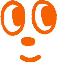 ロゴの顔イラスト