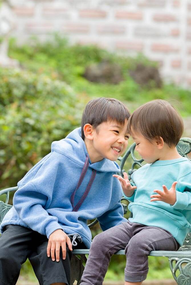 ホームインテリジェンスで施工したお客様のお子さん