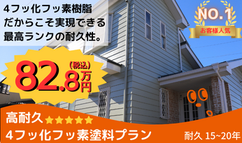 4フッ化フッ素塗料プラン