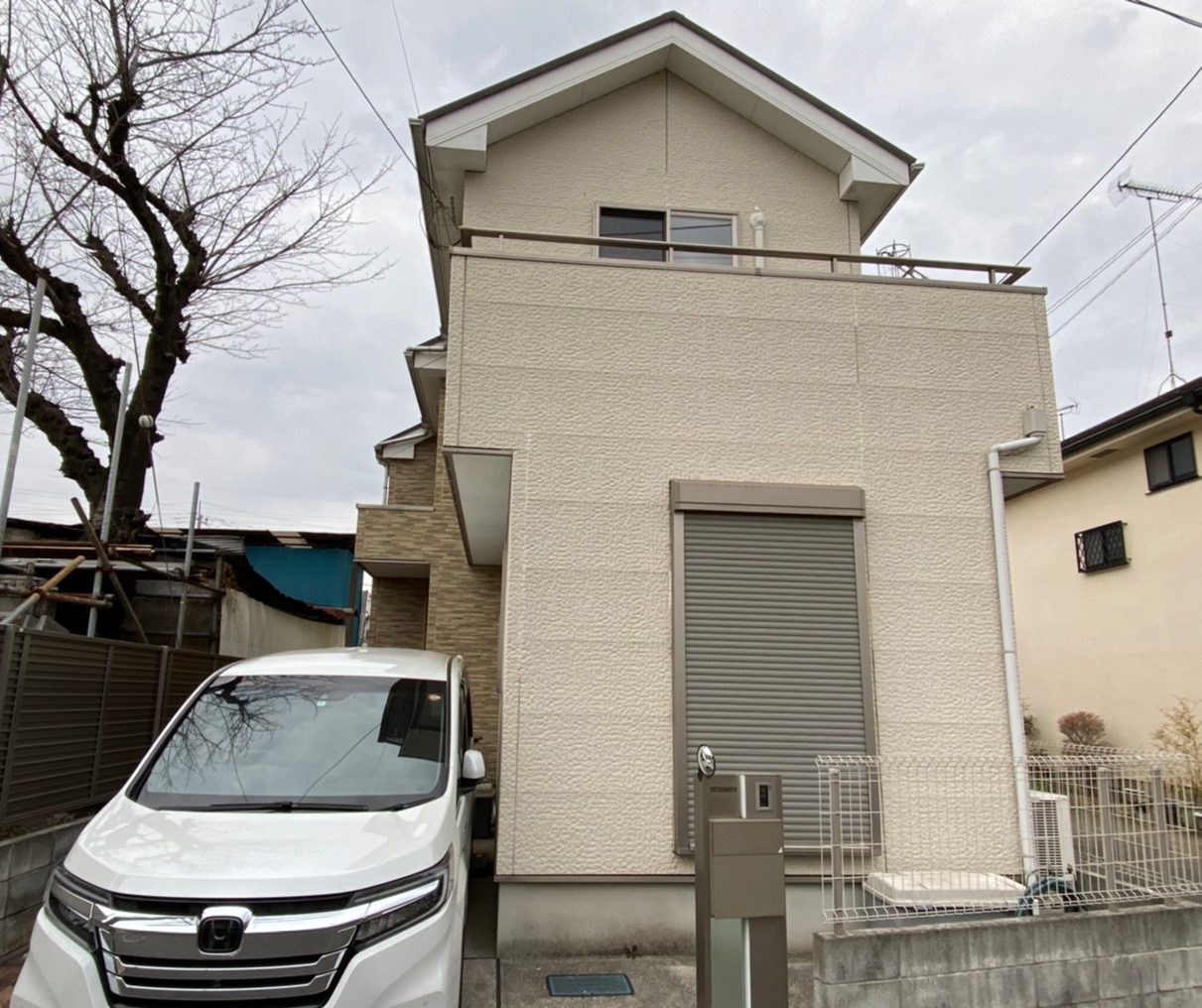 横浜市都筑区Y様邸|外壁塗装|施工前|外観