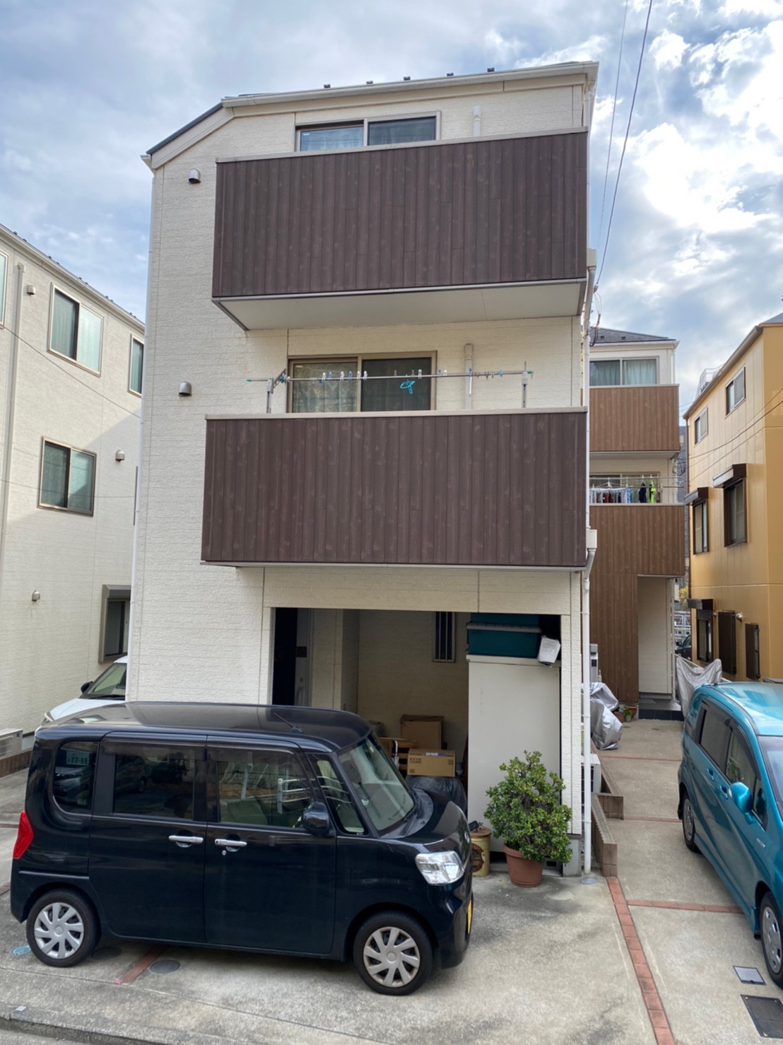 横浜市保土ヶ谷区M様邸|外壁塗装|施工前|サイディング|外観