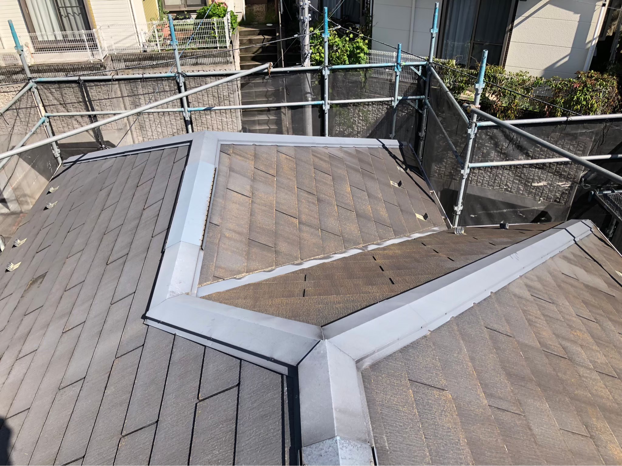 橋本邸南区屋根施工前