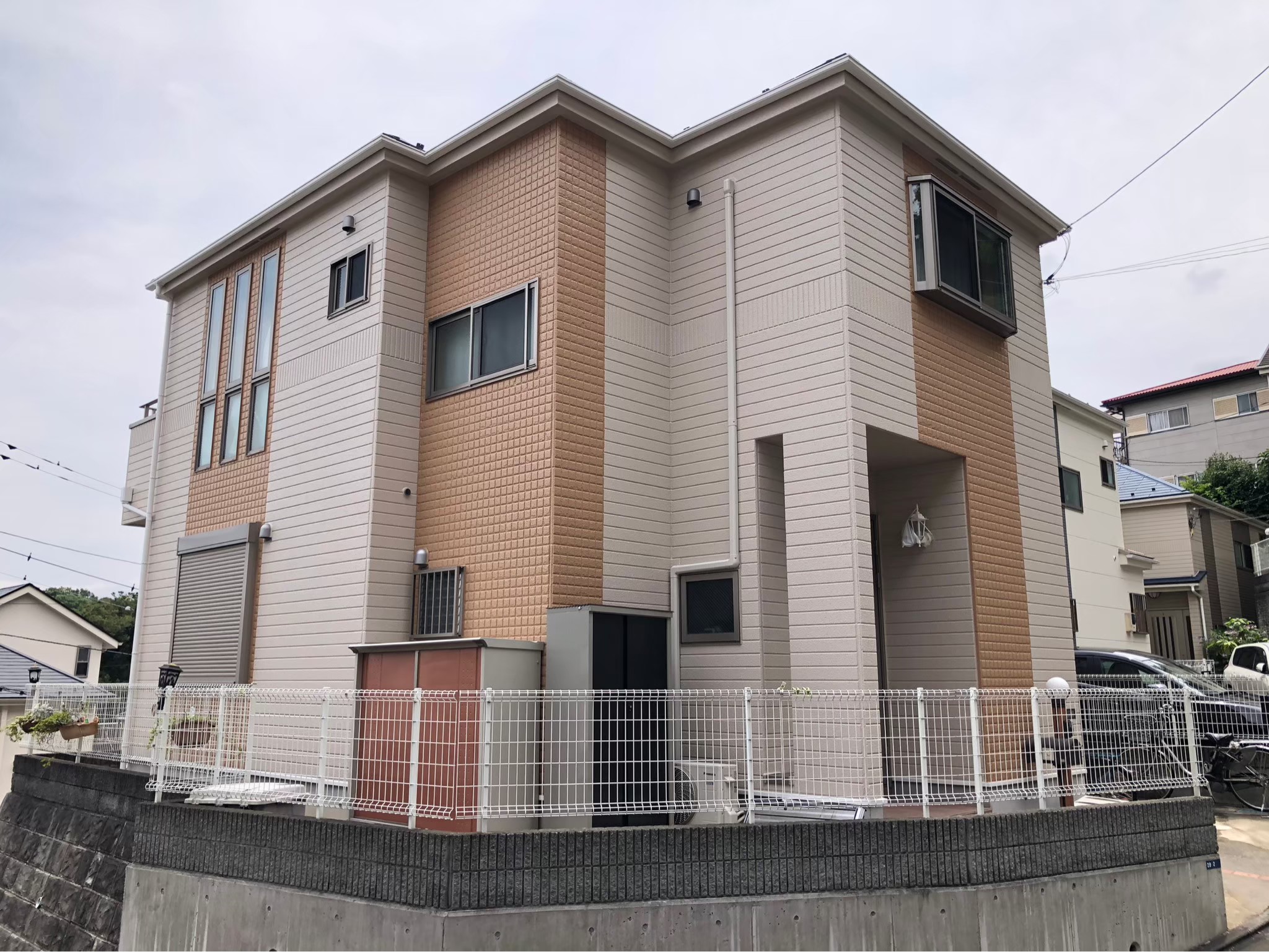橋本邸南区施工後