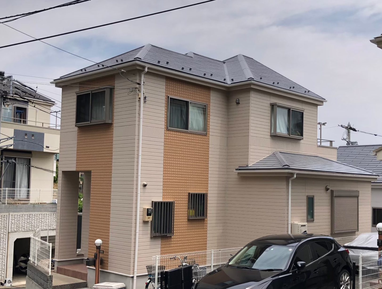橋本邸南区施工後